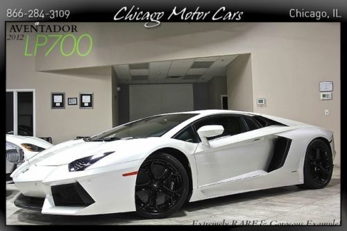 2012 lamborghini aventador msrp$433k+ balloon white branding package hard loaded