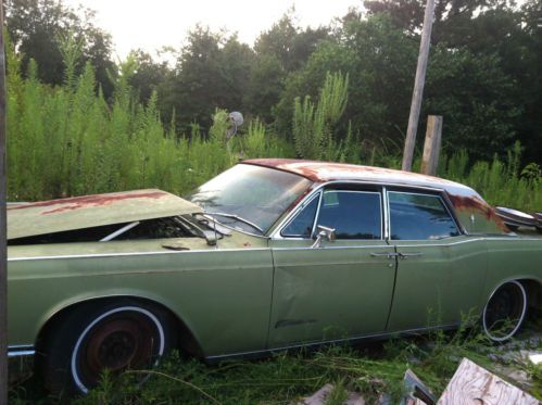 1969 lincoln continental base 7.5l