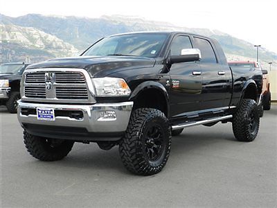 Dodge ram mega cab laramie 4x4 cummins diesel custom new lift wheels tires auto