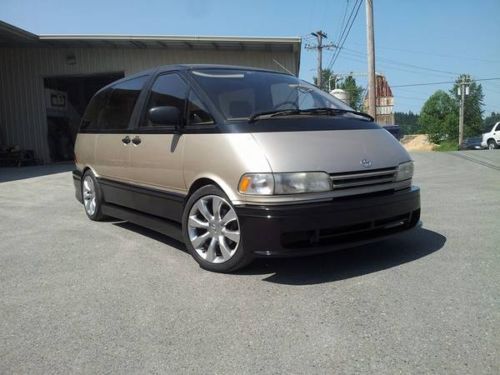 Toyota previa vip super charged rwd