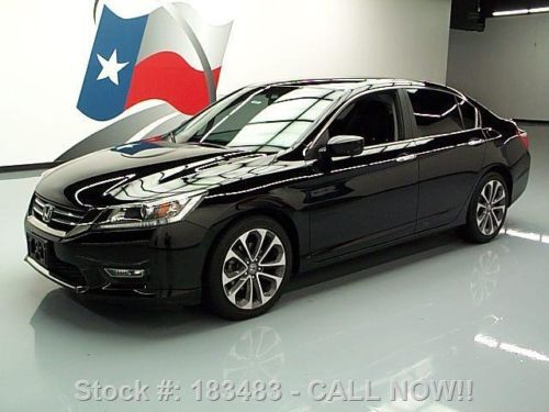 2013 honda accord sport auto leather rear cam 14k miles texas direct auto