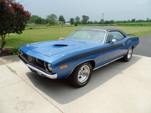 1972 plymouth barracuda base 7.2l nom