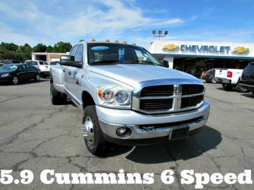 2007 dodge ram 3500 6 speed manual 5.9l cummins turbo diesel dually pickup truck