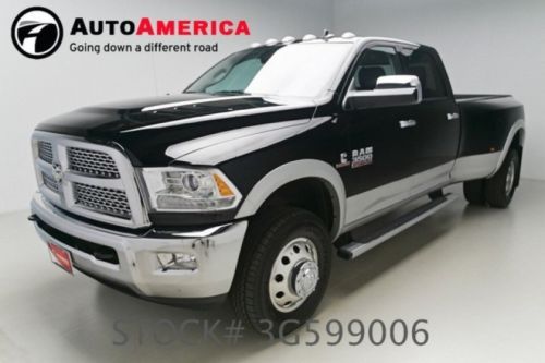 2013 ram 4x4 3500 laramie 4k low miles nav rearcam crewcab sunroof one 1 owner