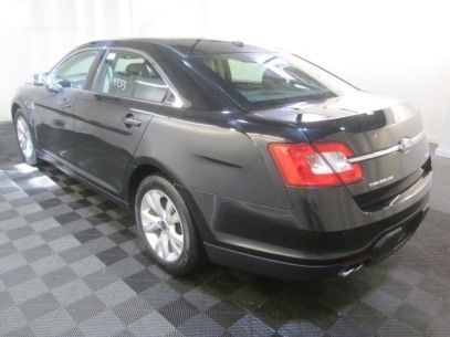 2011 FORD TAURUS SEL SEDAN, BLACK/BLACK LEATHER, US $16,900.00, image 3