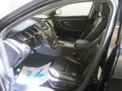2011 FORD TAURUS SEL SEDAN, BLACK/BLACK LEATHER, US $16,900.00, image 6