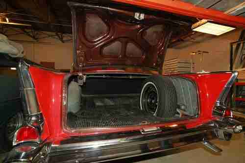 Red '57 Chevy Bel Air 2-Door Hardtop, US $27,500.00, image 12