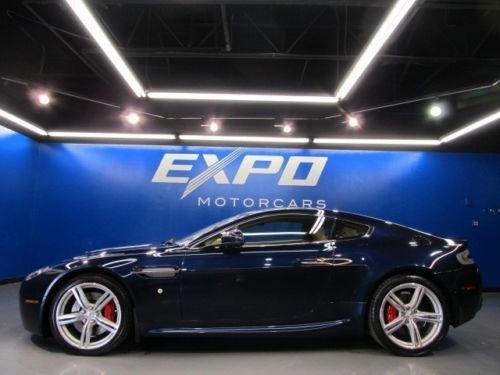 Aston martin v8 vantage coupe $145k msrp satellite navigation sports pack