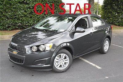 Chevrolet sonic 4dr sedan automatic lt new automatic gasoline 1.8l 4 cyl ashen g