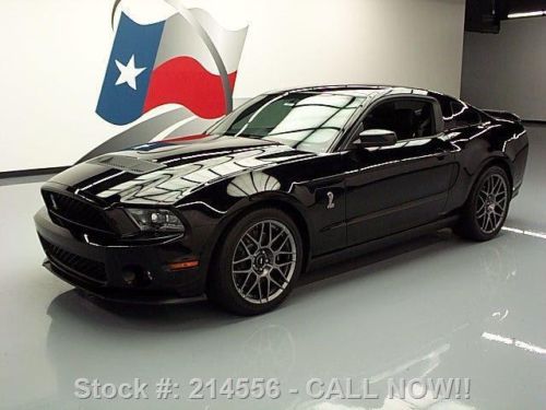 2012 ford mustang shelby gt500 svt cobra nav xenons 5k texas direct auto