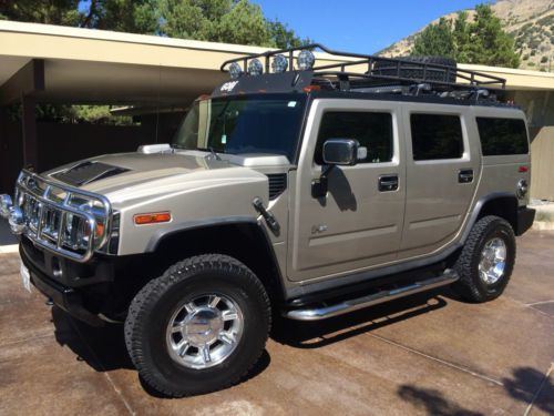2005 hummer h2:  clean, sharp, low miles, extras