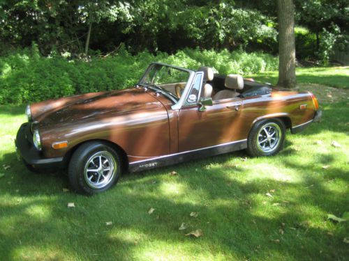 1979 mg midget, repainted