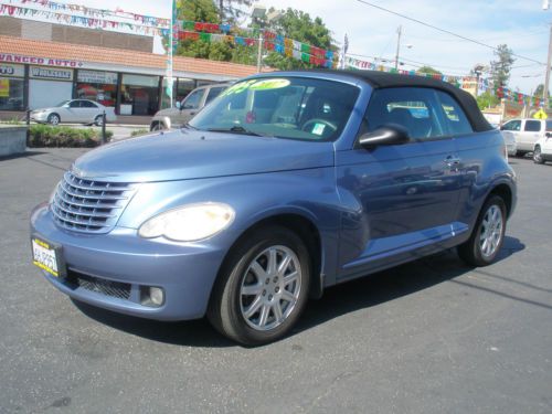 2007 chrysler pt cruiser touring convertible 2-door 2.4l dohc turbocharged