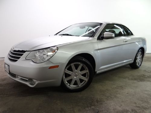 2008 chrysler touring convertible leather clean carfax we finance