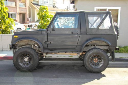 1986 suzuki samurai 1.6l 4x4 off road rock crawler 4wd trail utv atv rhino lined