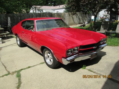 1970 chevelle malibu super solid car