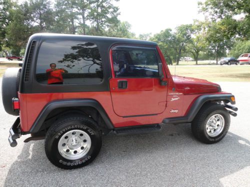 1998 jeep wrangler sport sport utility 2-door 4.0l