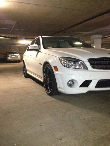 2009 mercedes-benz c63 amg base sedan 4-door 6.3l