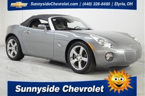 2006 pontiac solstice manual transmission performance chrome wheels low miles