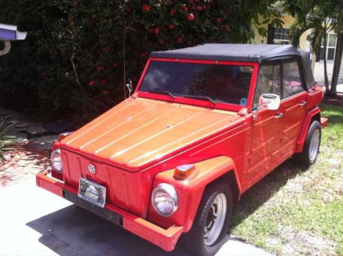 1974 volkswagen thing base 1.6l