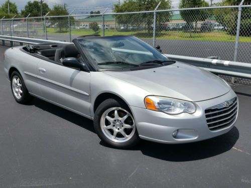 2005 sebring convertible touring, super low miles! great condition! new michelin