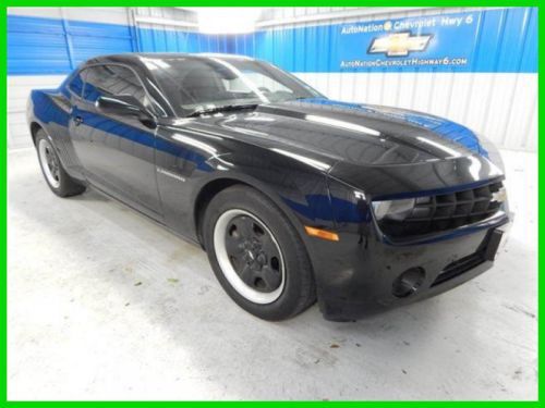 Chevy camaro used coupe black automatic ls clean certified power v6 low miles