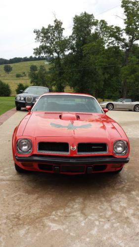 1974 pontiac trans am 455 4 barrel v8 engine - true survivor car