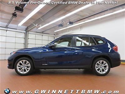 Xdrive28i low miles suv automatic gasoline 2.0l 4 cyl deep sea blue metallic