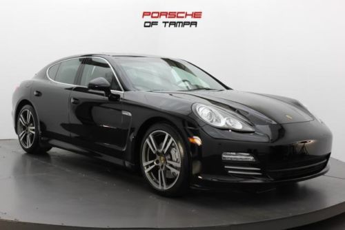 2012 porsche panamera 4dr hb low mileage certified 4.8l bluetooth sunroof