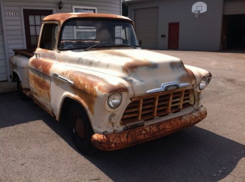 1956 chevrolet truck 3100 standard cab pickup 2-door 3.8l patina