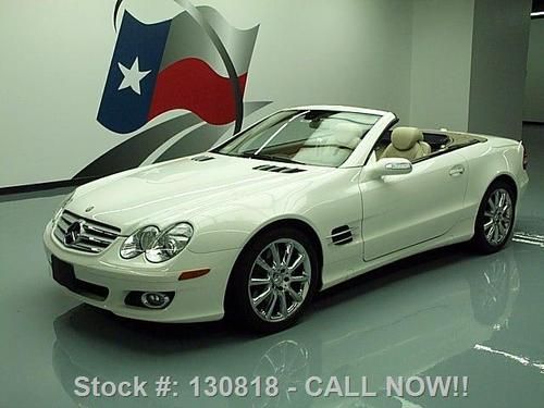 2007 mercedes-benz sl550 roadster nav htd seats 41k mi texas direct auto