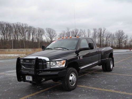 2007 dodge ram 3500 laramie crew cab dully pickup 4-door 6.7l cummins diesel