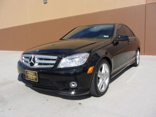 2010 mercedes-benz c300~sport~3.0l~p1~nav~roof~premium~44k miles