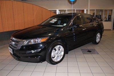 2012 new honda crosstour ex-l 3.5l auto crystal black