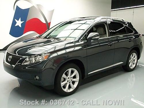 2010 lexus rx 350 sunroof leather rear cam liftgate 32k texas direct auto