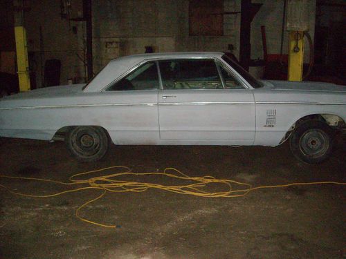 1966 plymouth fury 2 door hardtop roller in primer--no reserve