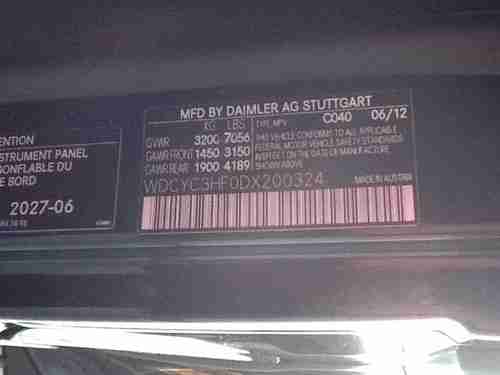 2013 Mercedes-Benz G550 Factory Chrome Wheels Base Sport Utility 4-Door 5.5L, US $103,500.00, image 16