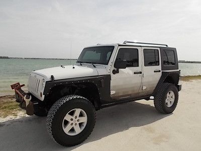 09 jeep wrangler 4x4 unlimted x - one owner florida jeep
