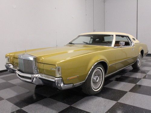 460, gold moondust metallic, full vinyl top, cruise, tilt, ac, pl, pw, power sea