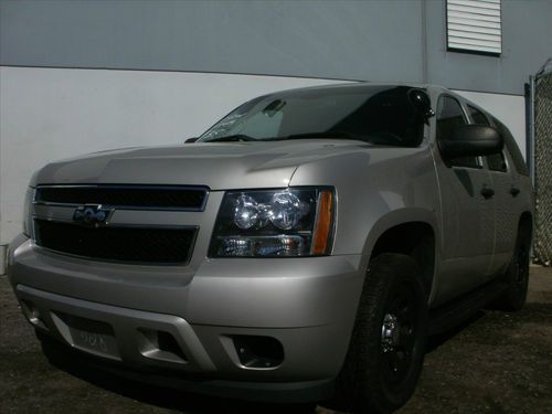 2008 chevy tahoe ls police suv, 4x2, asset # 23604