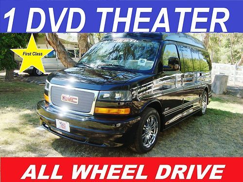 All wheel drive high top, 1 dvd theater , custom conversion van