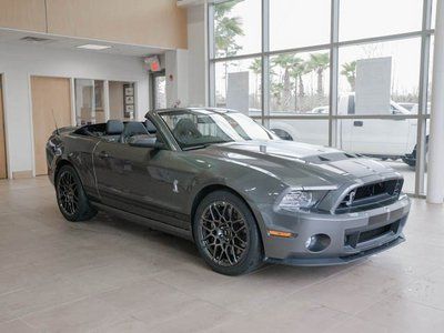 Shelby gt500 new manual convertible 5.8l cd supercharged rear wheel drive a/c