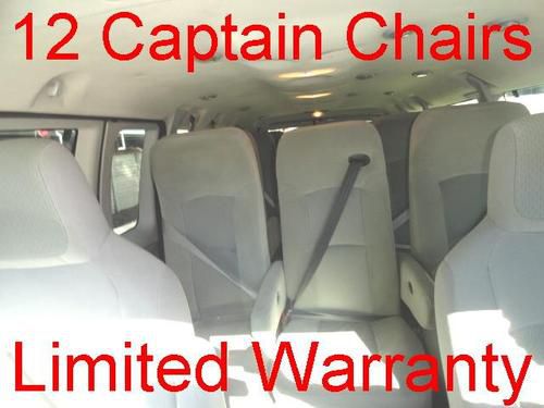 2009 ford e-series van e350 xlt club wagon 12 captain c