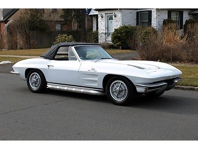 Dreams do come true!!!!1963 chevrolet corvette stingray roadster 52,971 miles