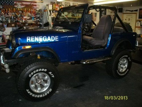 1984 jeep cj7 base sport utility 2-door 4.2l