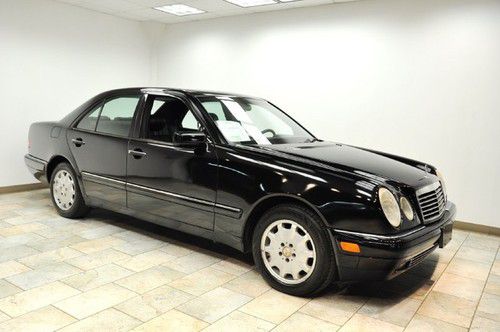 1997 mercedes-benz e300 diesel blk/blk low mi warranty