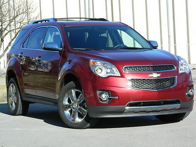 2012 chevy equinox ltz 4k htd lthr bluetoth voice direction onstar clear/rebuilt