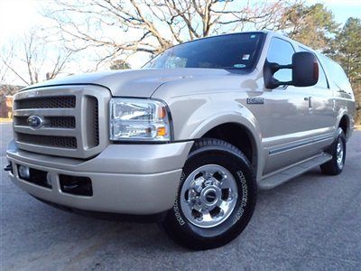 Ford excursion limited 4 dr suv automatic gasoline 6.8l v10 fi pueblo gold metal