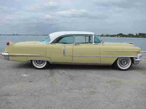 BEAUTIFUL LIGHT YELLOW OVER BLACK & WHITE CUSTOM INTERIOR NOT A RAT ROD CADDY, US $11,900.00, image 3