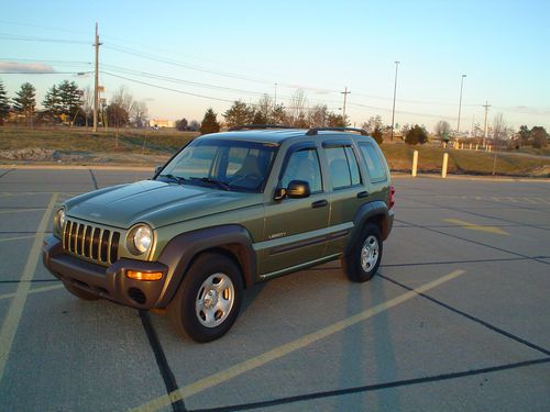 2004 jeep liberty  sport utility 4-door 3.7l